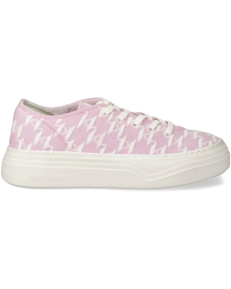 Karl Lagerfeld Sneakers mit Logo-Print - Rosa Rosa