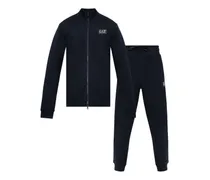 Jogginganzug mit Logo-Patch - Blau