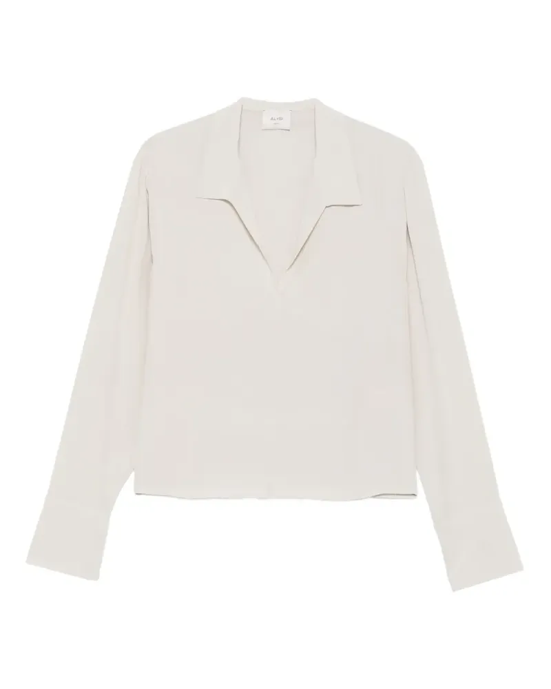 ALYSI Top mit Kragen - Nude Nude