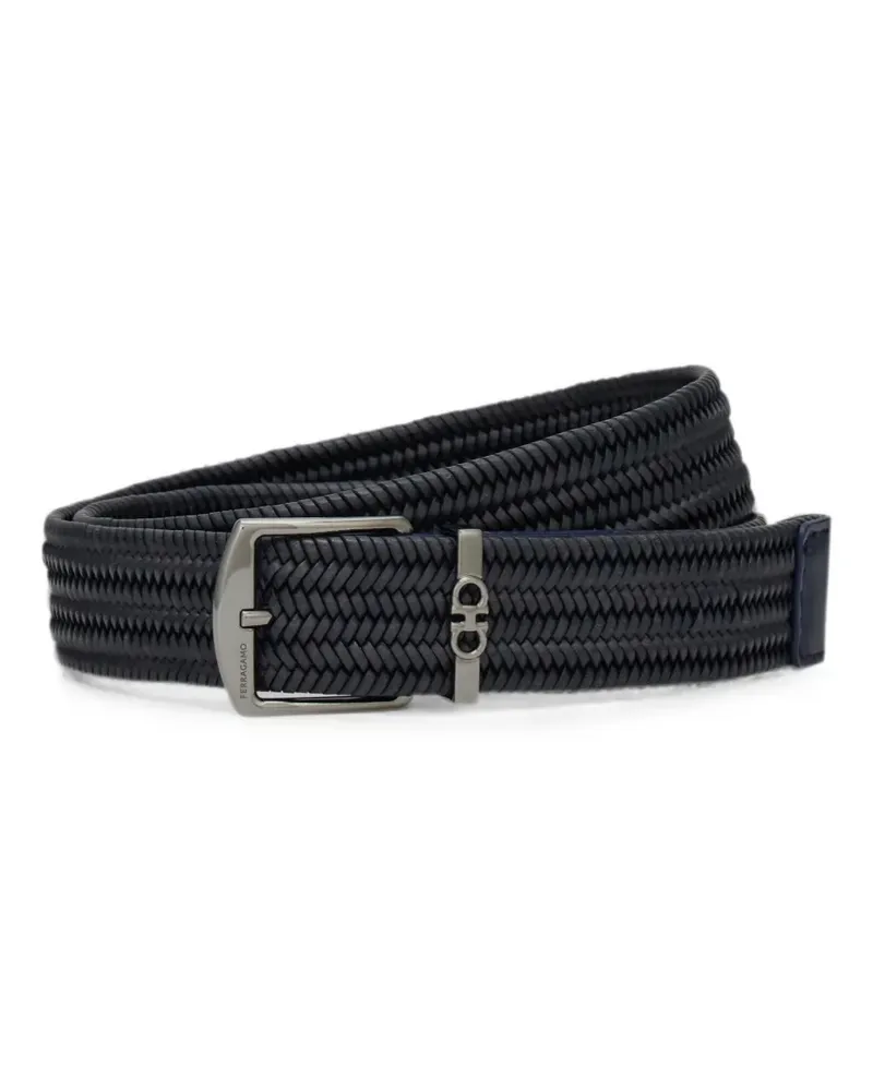 Ferragamo Gewebter Gürtel - Blau Blau