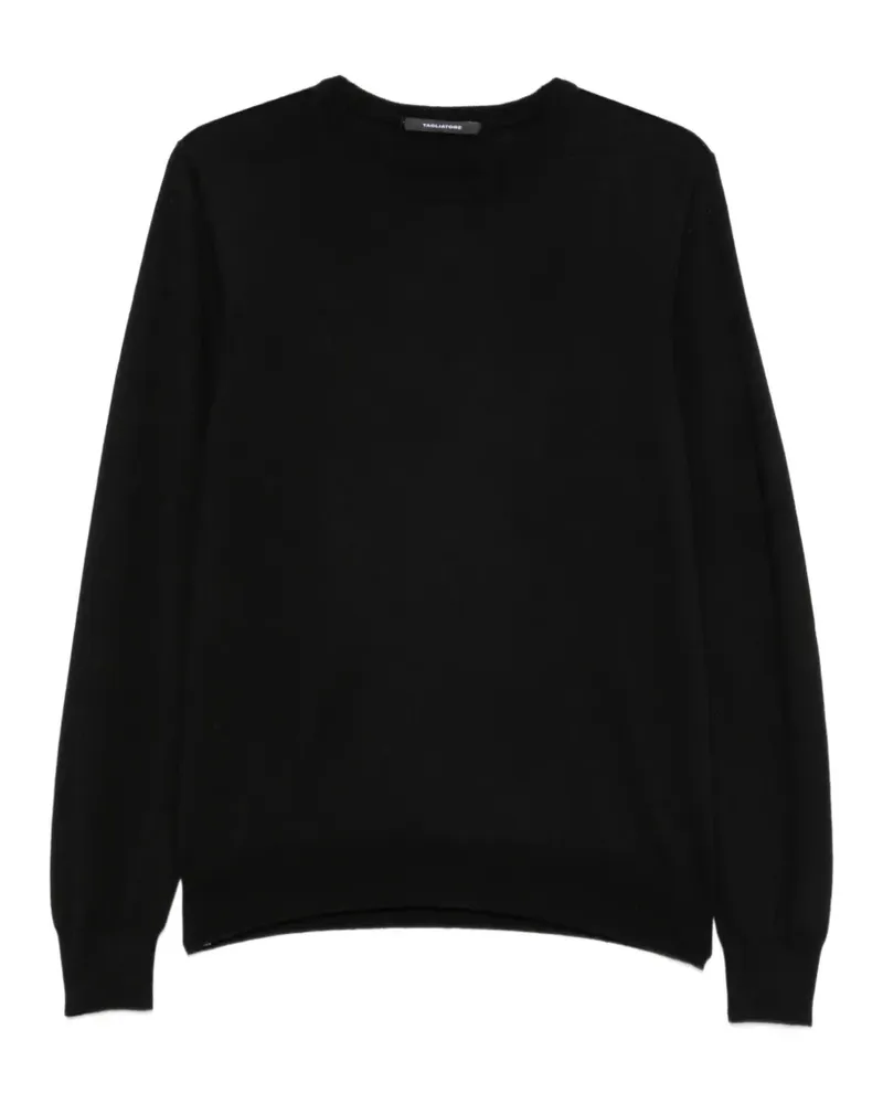 Tagliatore Marley Pullover mit rundem Ausschnitt - Schwarz Schwarz