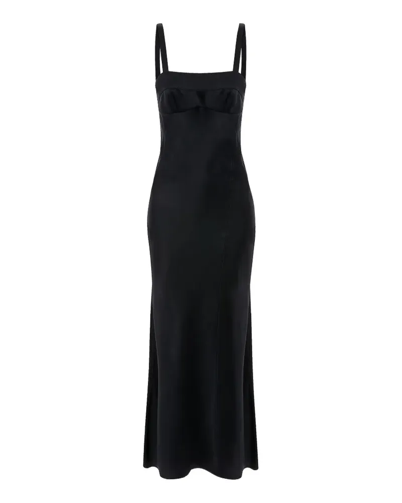 Victoria Beckham Cami midi dress - Schwarz Schwarz