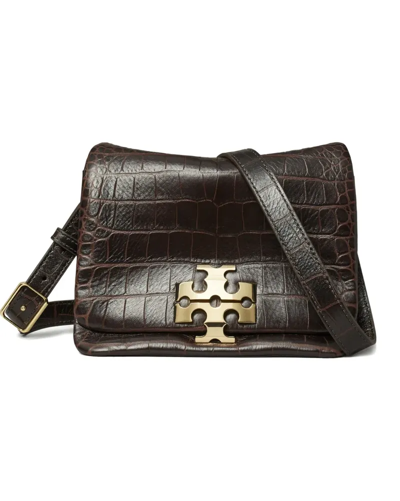 Tory Burch Charlie Schultertasche - Braun Braun