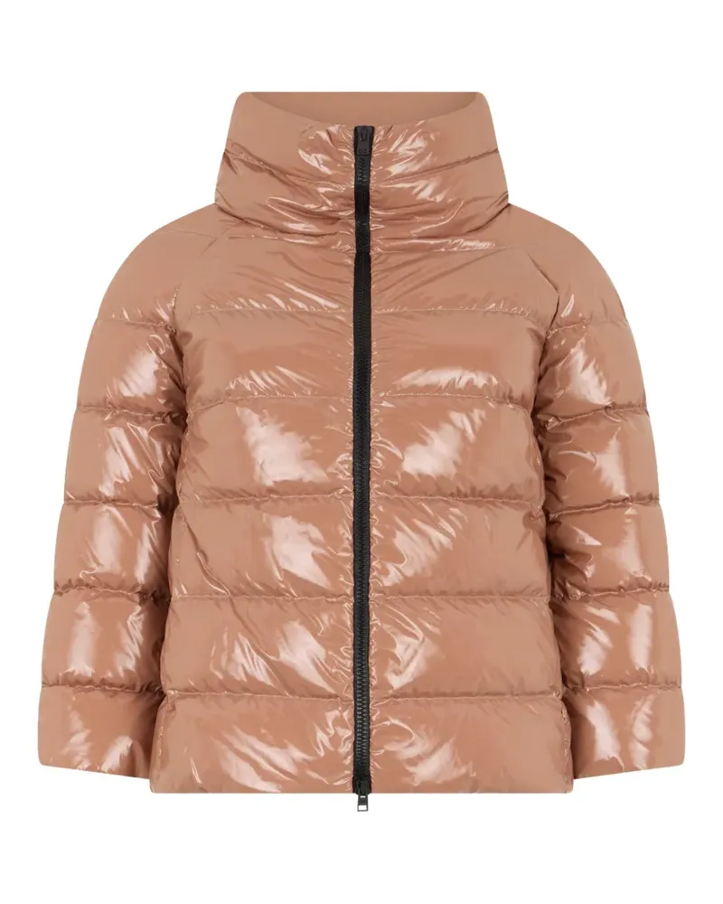Herno Gefütterte Jacke mit Stehkragen - Nude Nude