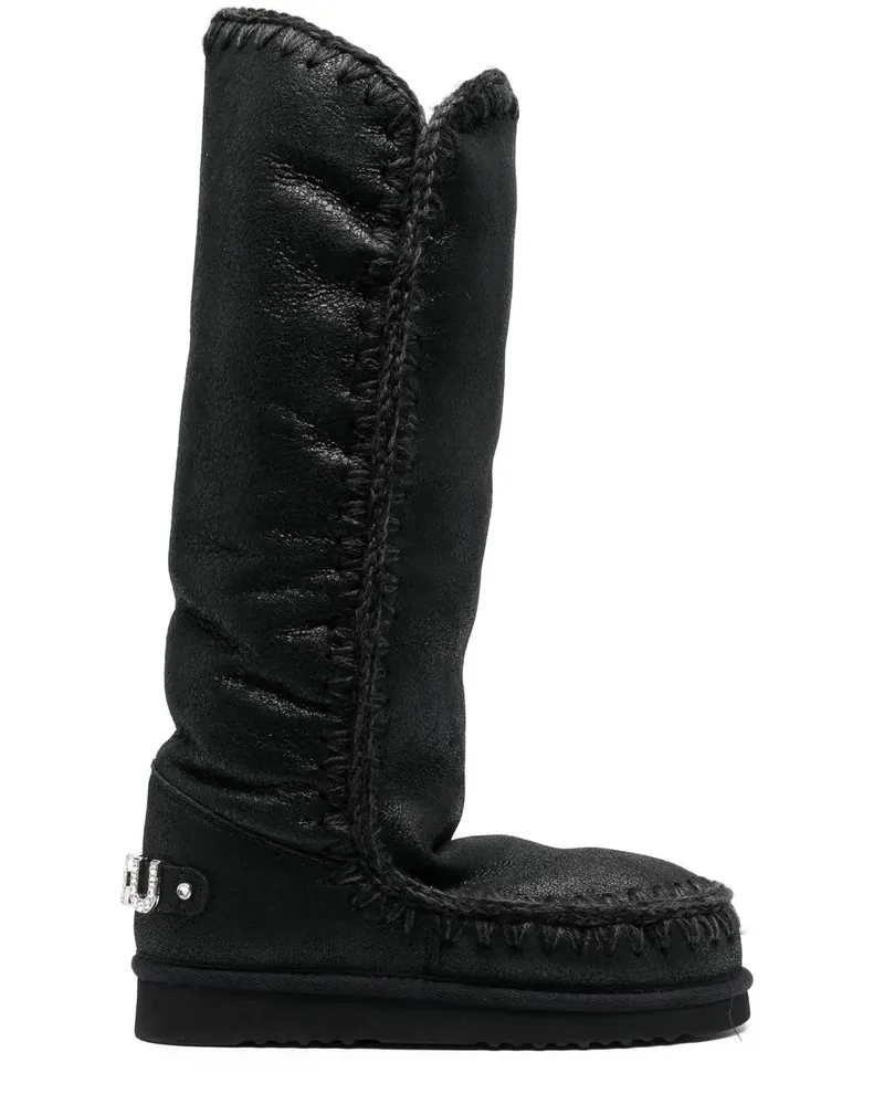 Mou Eskimo Stiefeletten - Schwarz Schwarz