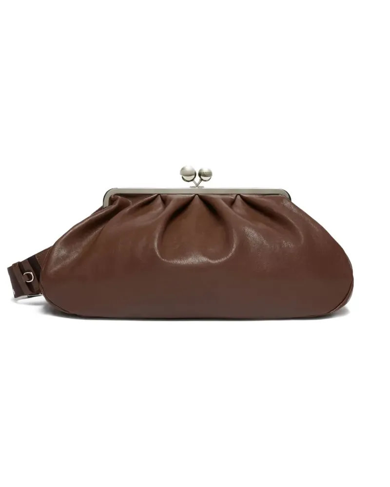 Max Mara Große Pasticcino Clutch - Braun Braun