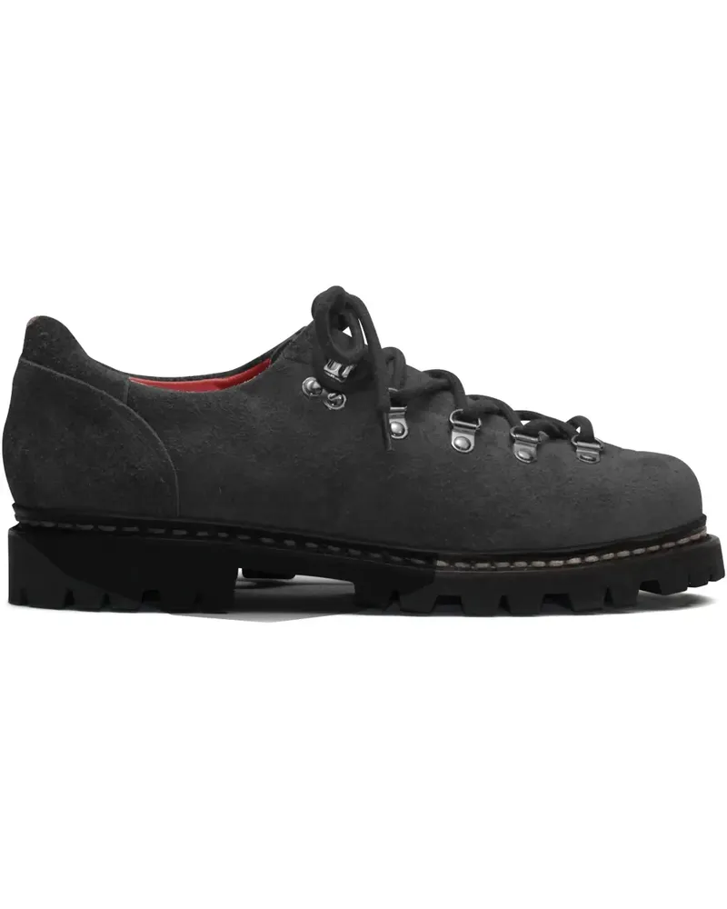 Paraboot Sneakers aus Wildleder mit Schnürung - Schwarz Schwarz