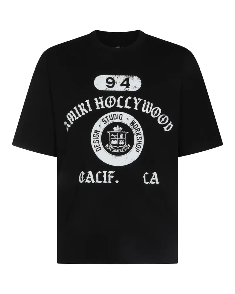 Amiri graphic-print cotton T-shirt - Schwarz Schwarz