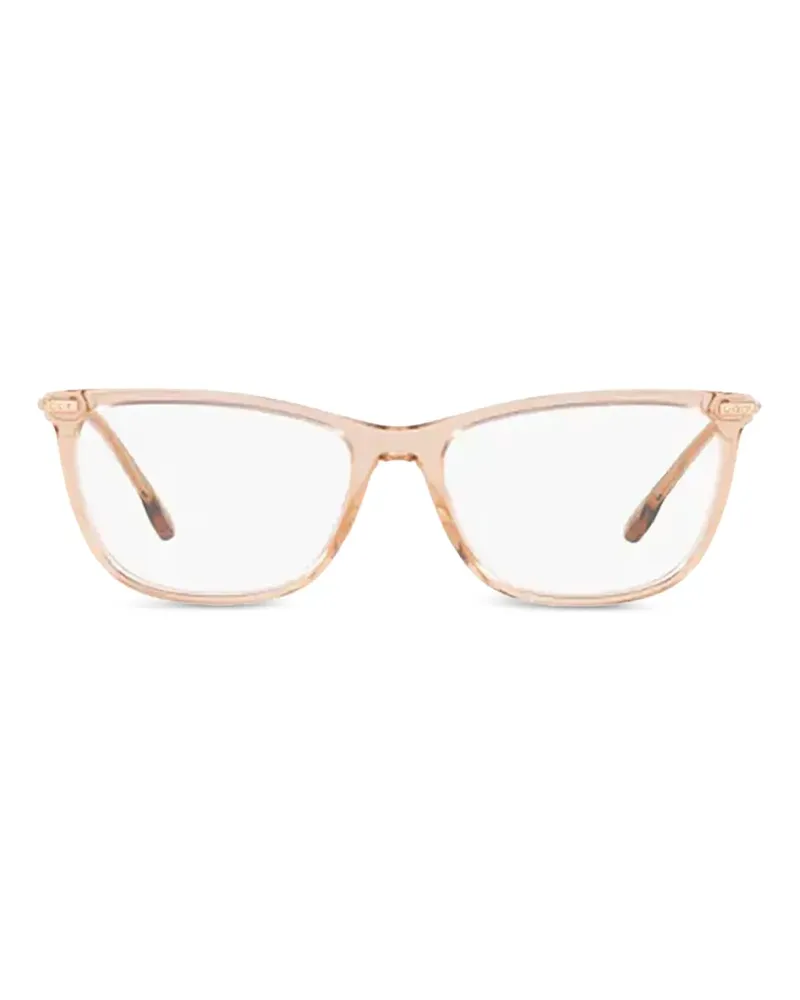 Versace Brille mit eckigem Gestell - Rosa Rosa