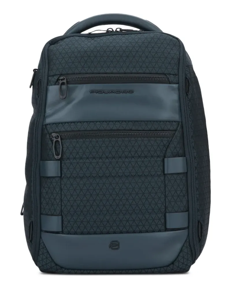 Piquadro Modular travel laptop backpack - Blau Blau