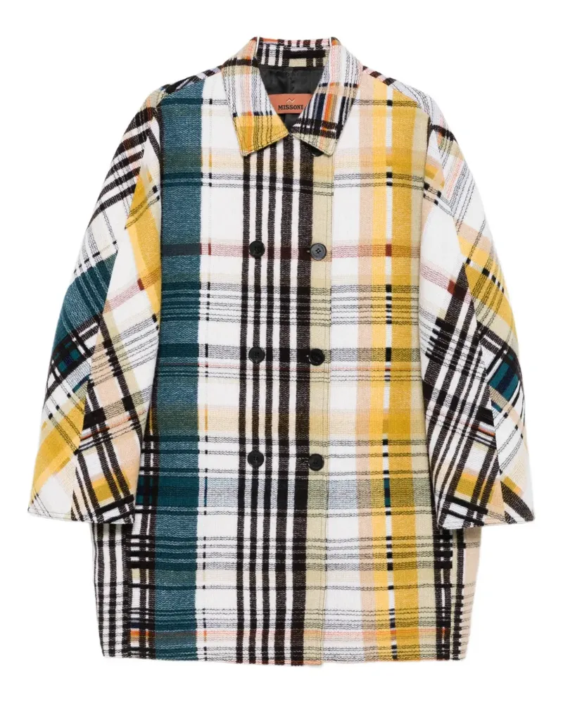Missoni wool double-breasted coat - Weiß Weiß