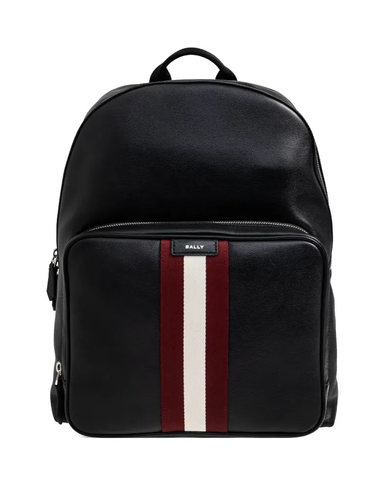 Bally Mythos Rucksack aus Leder - Schwarz Schwarz
