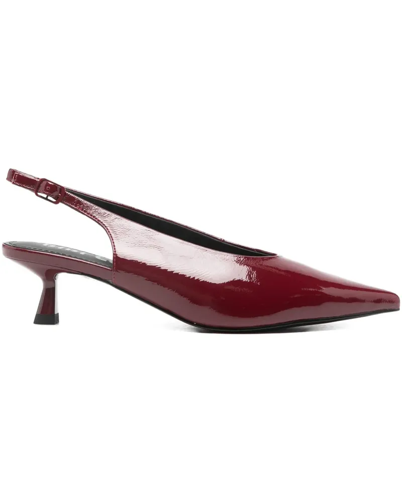 Bibi Lou 50mm Tiare pointed slingback pumps - Rot Rot
