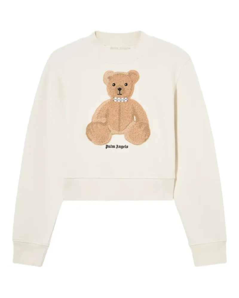 Palm Angels Sweatshirt mit Bärenmotiv - Nude Nude