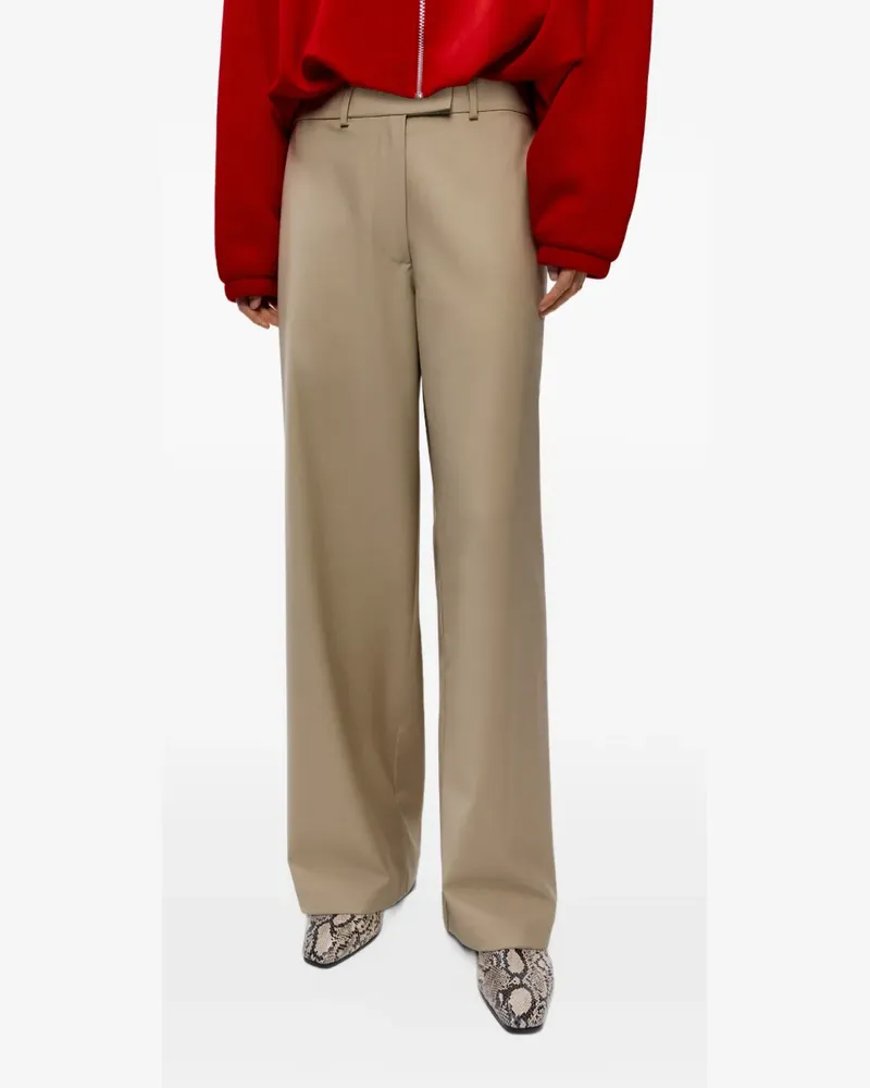 CORDERA Tief sitzende Hose - Nude Nude