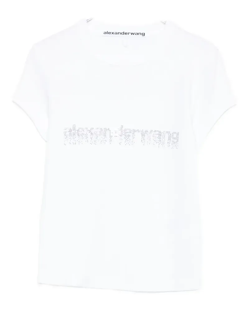 Alexander Wang Klassisches T-Shirt - Weiß Weiß