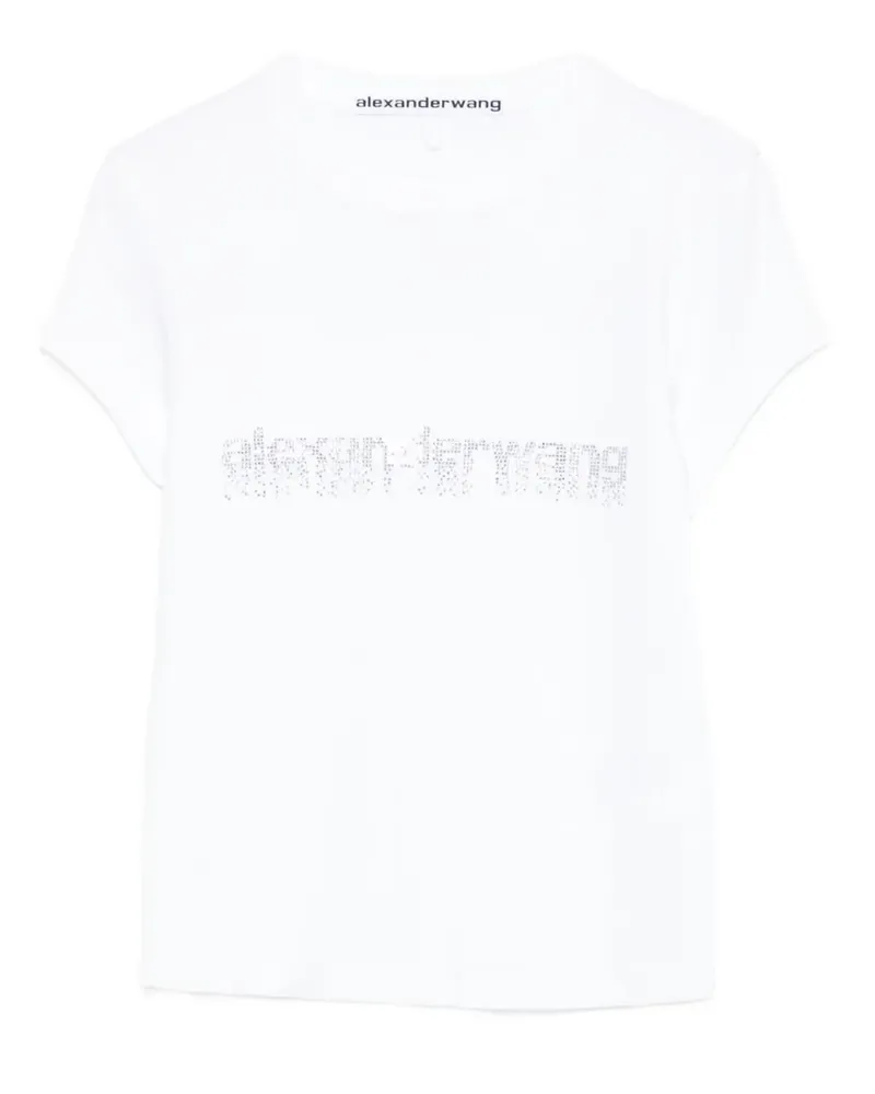 Alexander Wang Klassisches T-Shirt - Weiß Weiß