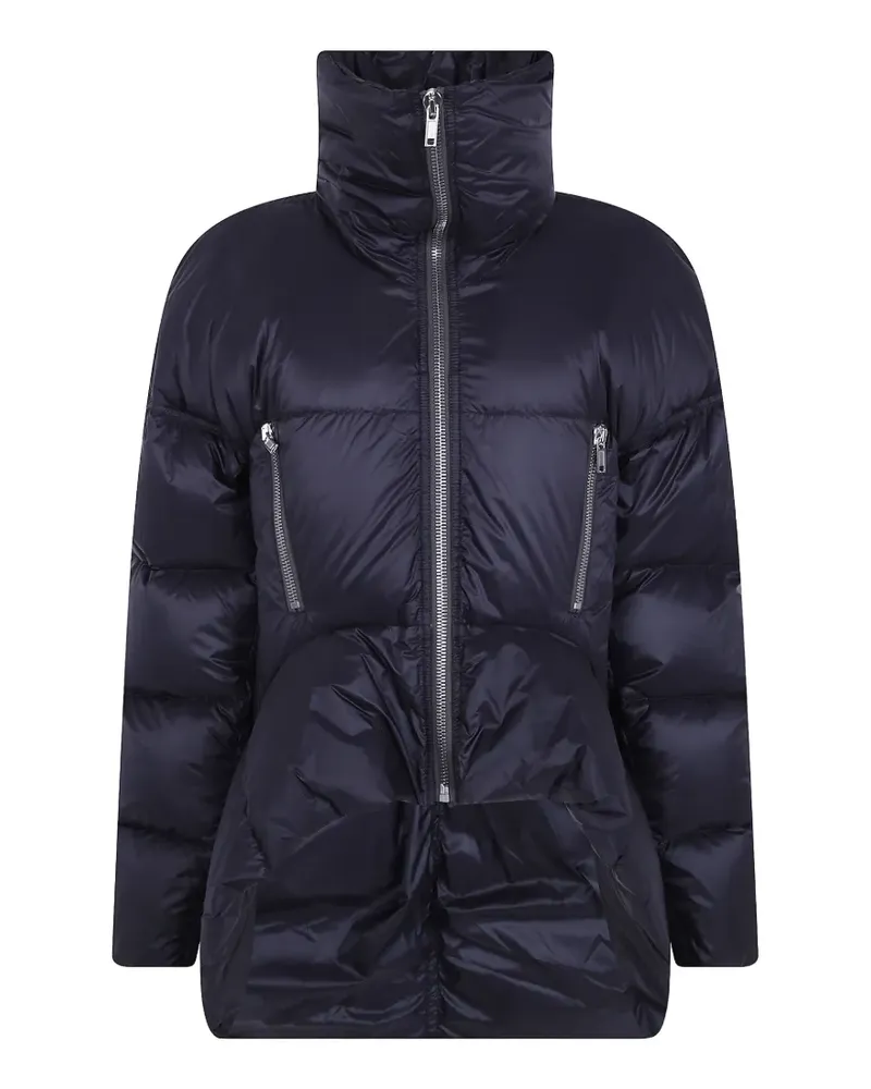 Rick Owens quilted high-neck jacket - Blau Blau