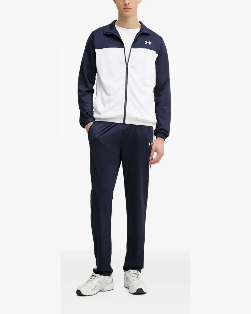 Under Armour UA Rival colour-block logo-print tracksuit - Blau Blau