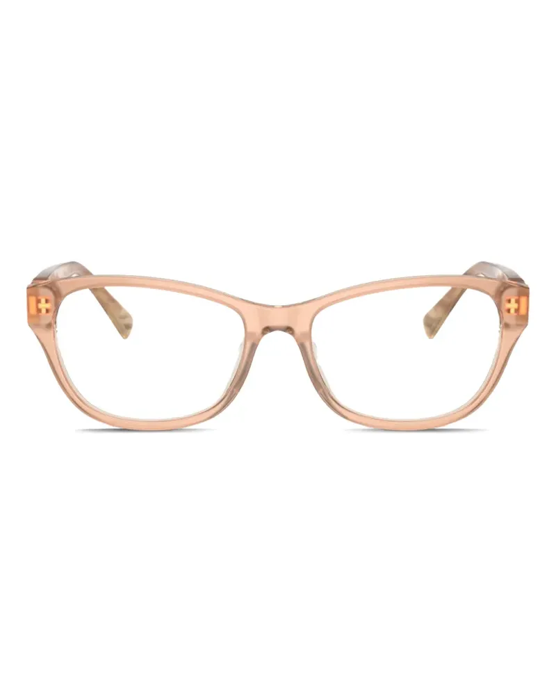 Ralph Lauren Cat-Eye-Brille mit Logo-Schild - Rosa Rosa