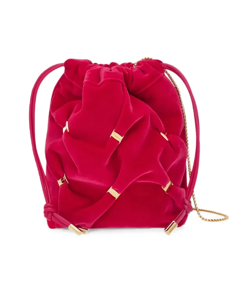 Ferragamo Mini Varini Beuteltasche mit Kordelzug - Rosa Rosa
