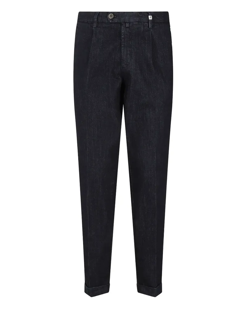 MYTHS Plissierte Hose - Blau Blau