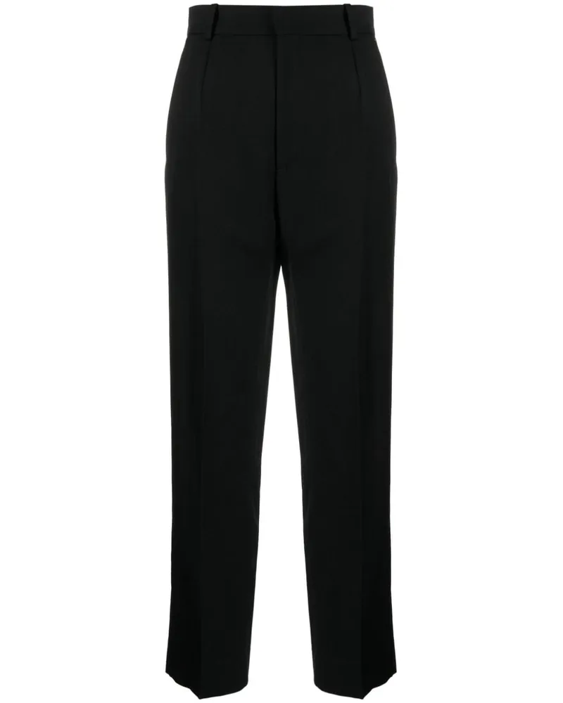 Victoria Beckham Klassische Cropped-Hose - Schwarz Schwarz
