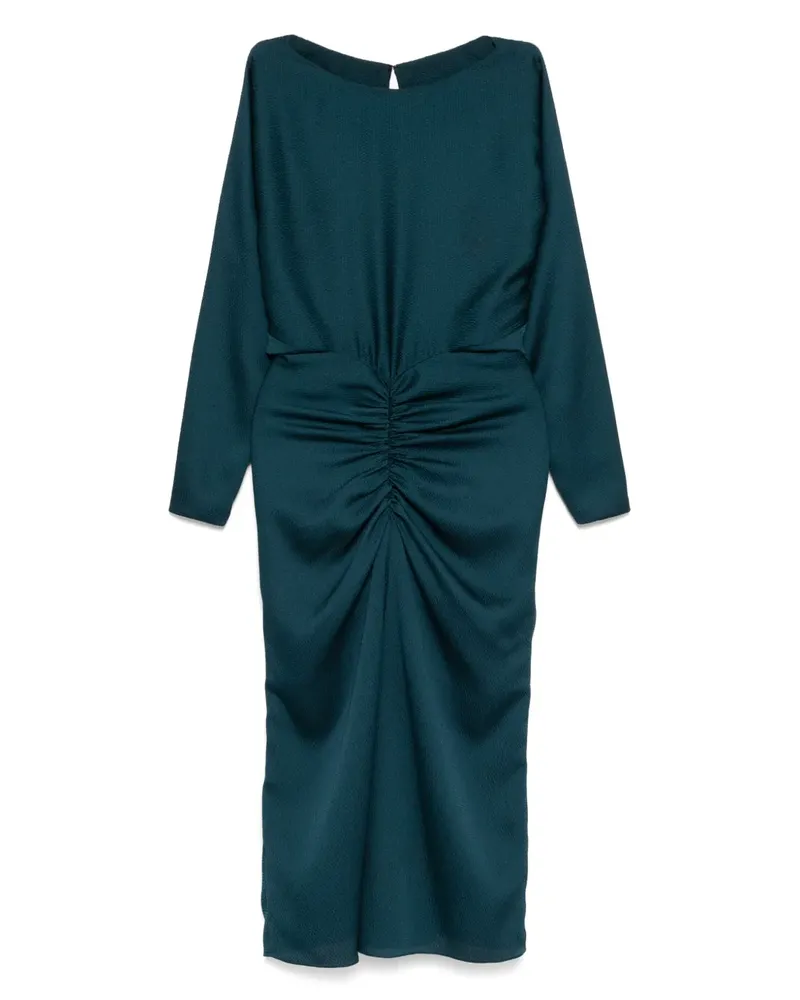 Amsale Kleid mit Puffärmeln - Grün Grün