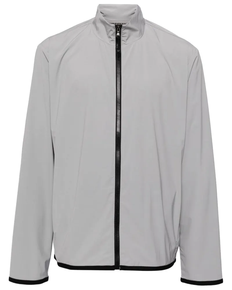 James Perse Jacke mit Reißverschluss - Grau Grau