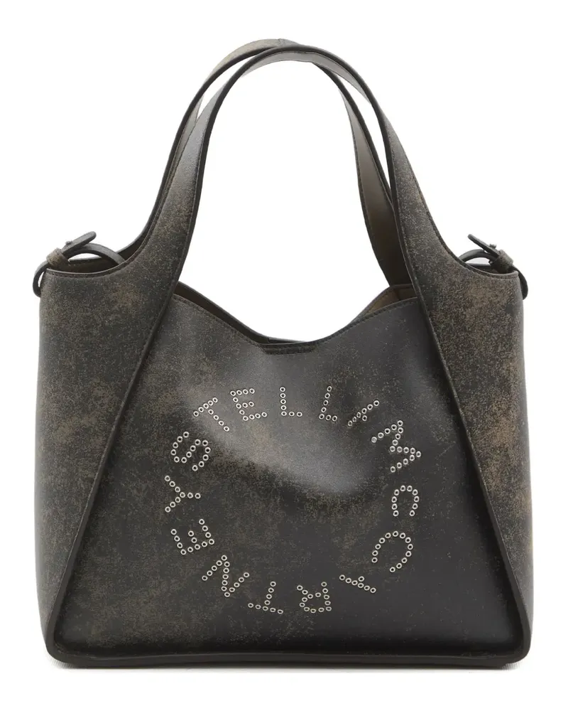 Stella McCartney Große Stella Logo Tasche - Braun Braun