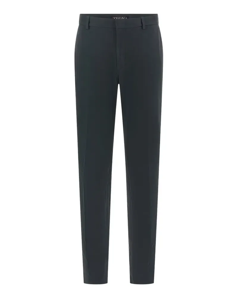 Ermenegildo Zegna straight-leg tailored trousers - Blau Blau