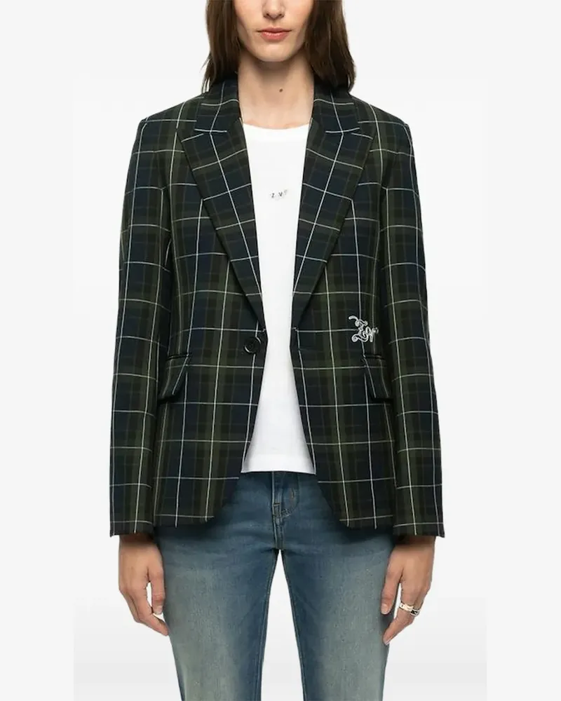 Zadig & Voltaire Einreihiger Blazer - Blau Blau