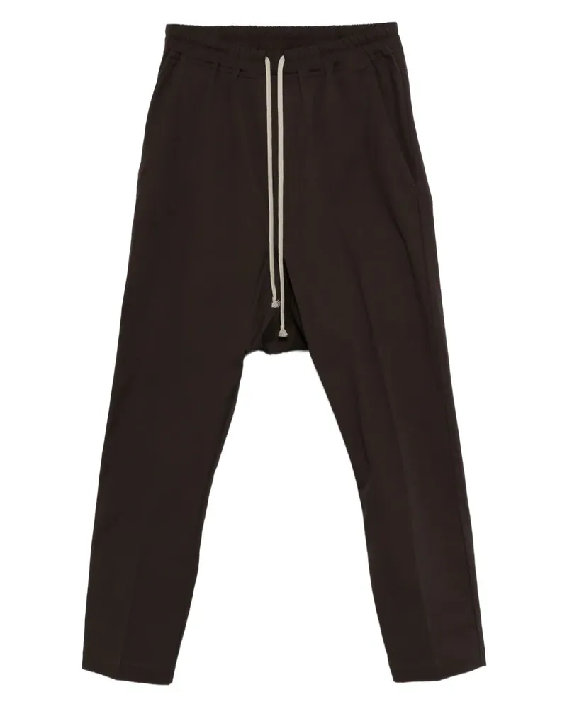 Rick Owens Straight-Leg-Hose mit Kordelzug - Braun Braun