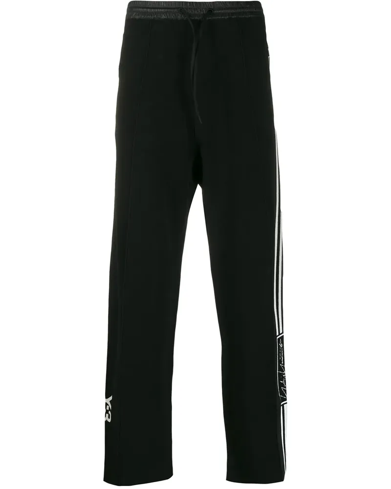 Y-3 Gerade Jogginghose - Schwarz Schwarz