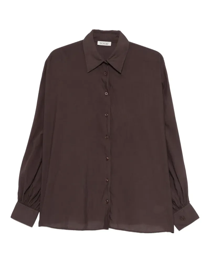 SoSUE buttoned shirt - Braun Braun
