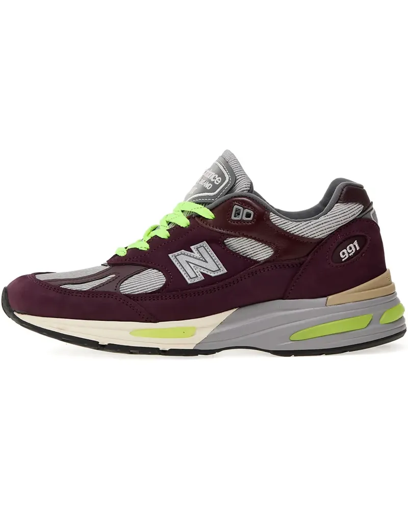 New Balance x Patta 991v2 Sneakers - Rot Rot