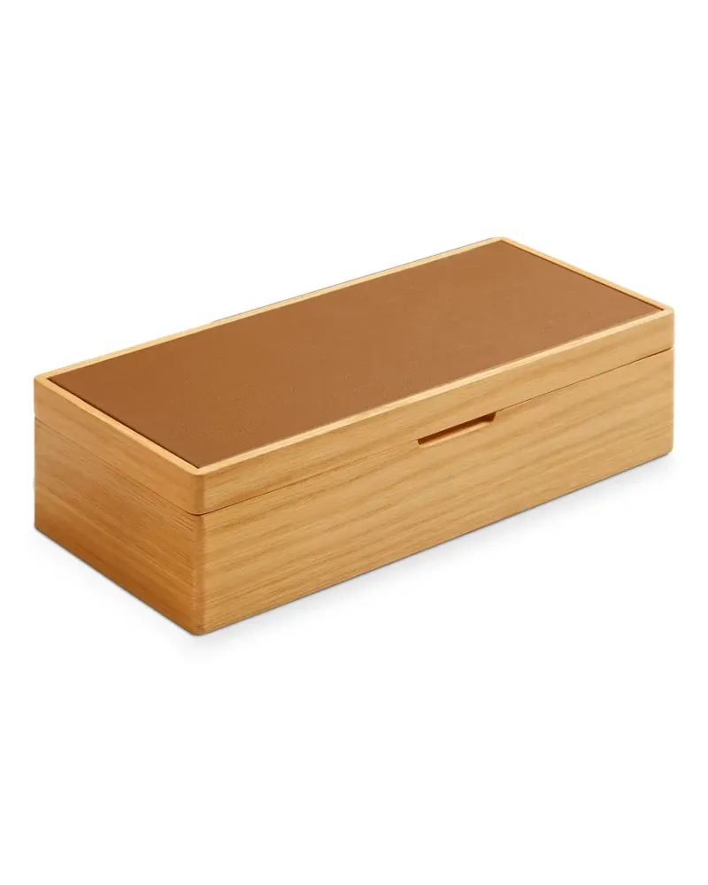 SHINOLA Collector's Uhrenbox - Braun Braun