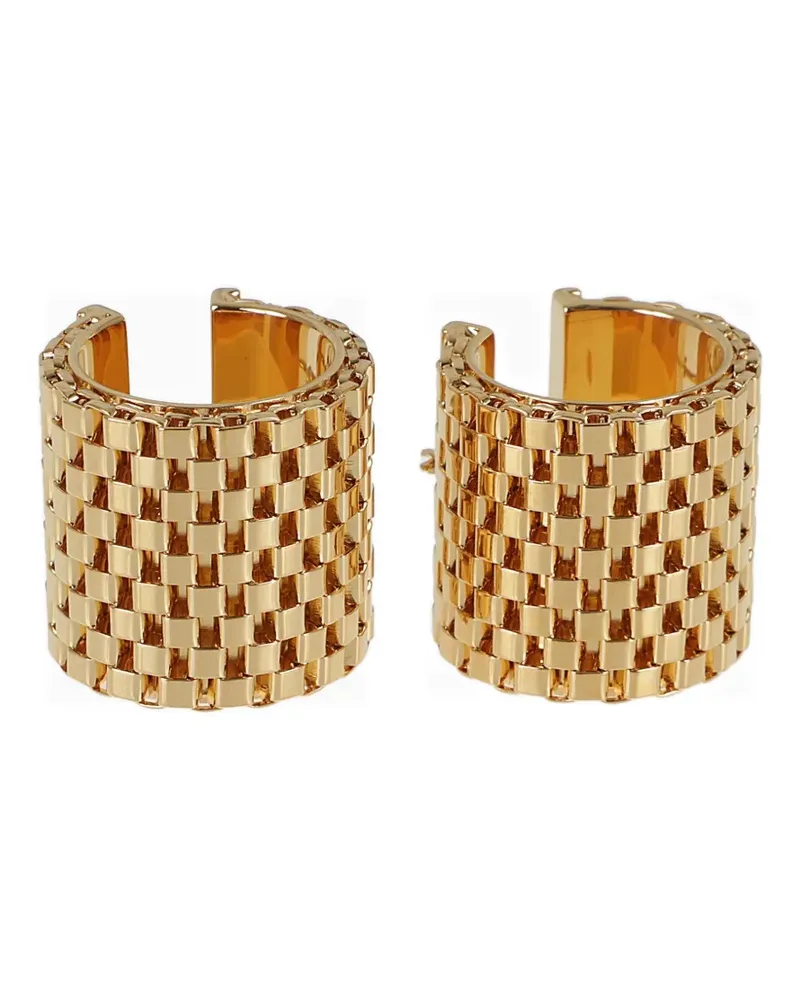 Jil Sander Creolen aus Kettengliedern - Gold Gold