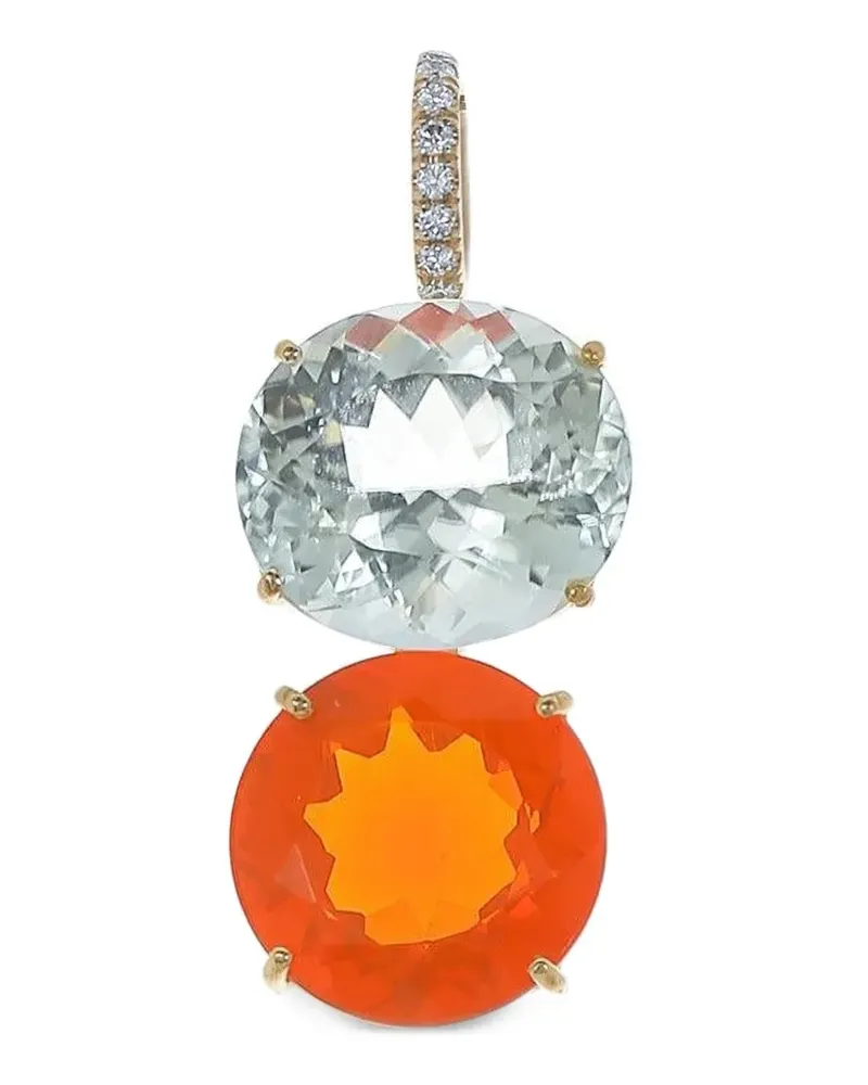 Irene Neuwirth Gemmy Gem Anhänger mit Schmuckstein - Gold Gold