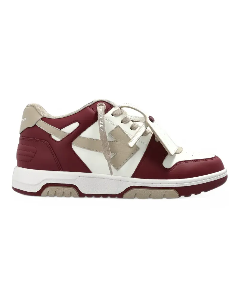 OFF-WHITE Out of Office Sneakers - Rot Rot