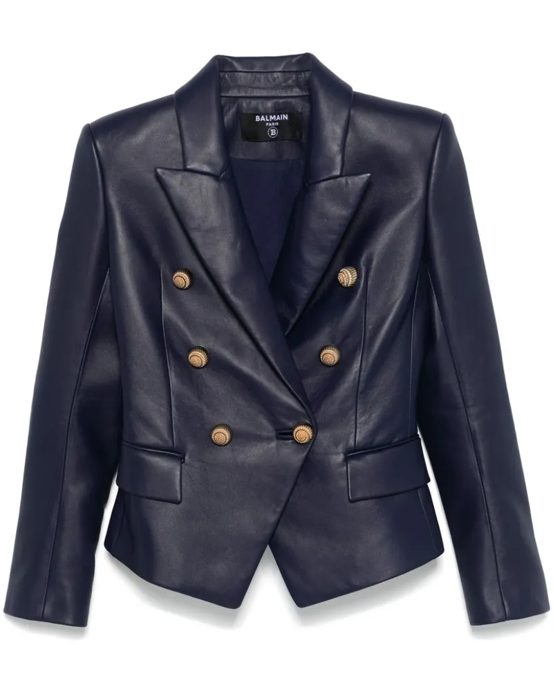 Balmain Sakko mit sechs Knöpfen - Blau Blau