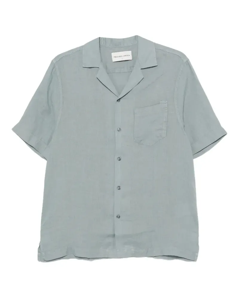 Frescobol Carioca Angelo short-sleeve camp-collar shirt - Grün Grün