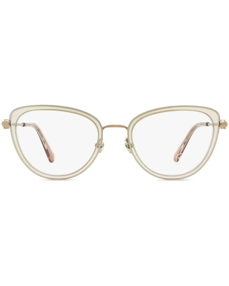 Moncler ML5148 Cat-Eye-Brille - Rosa Rosa
