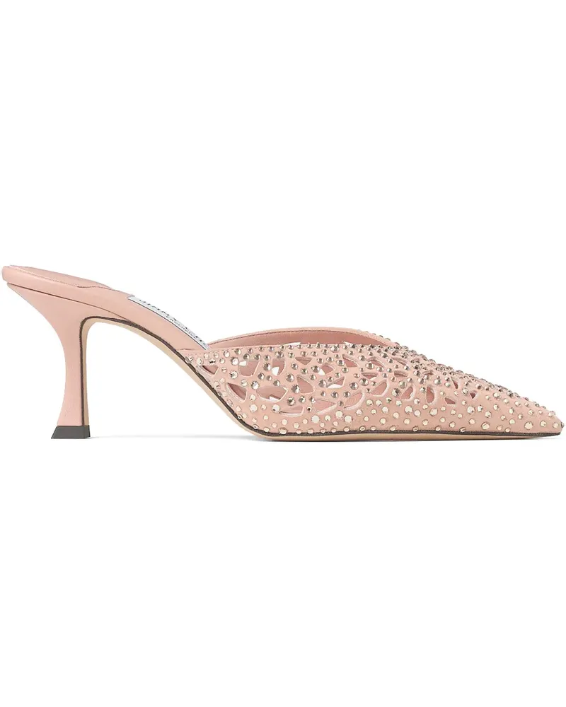 Jimmy Choo Solar Mules 70mm - Rosa Rosa