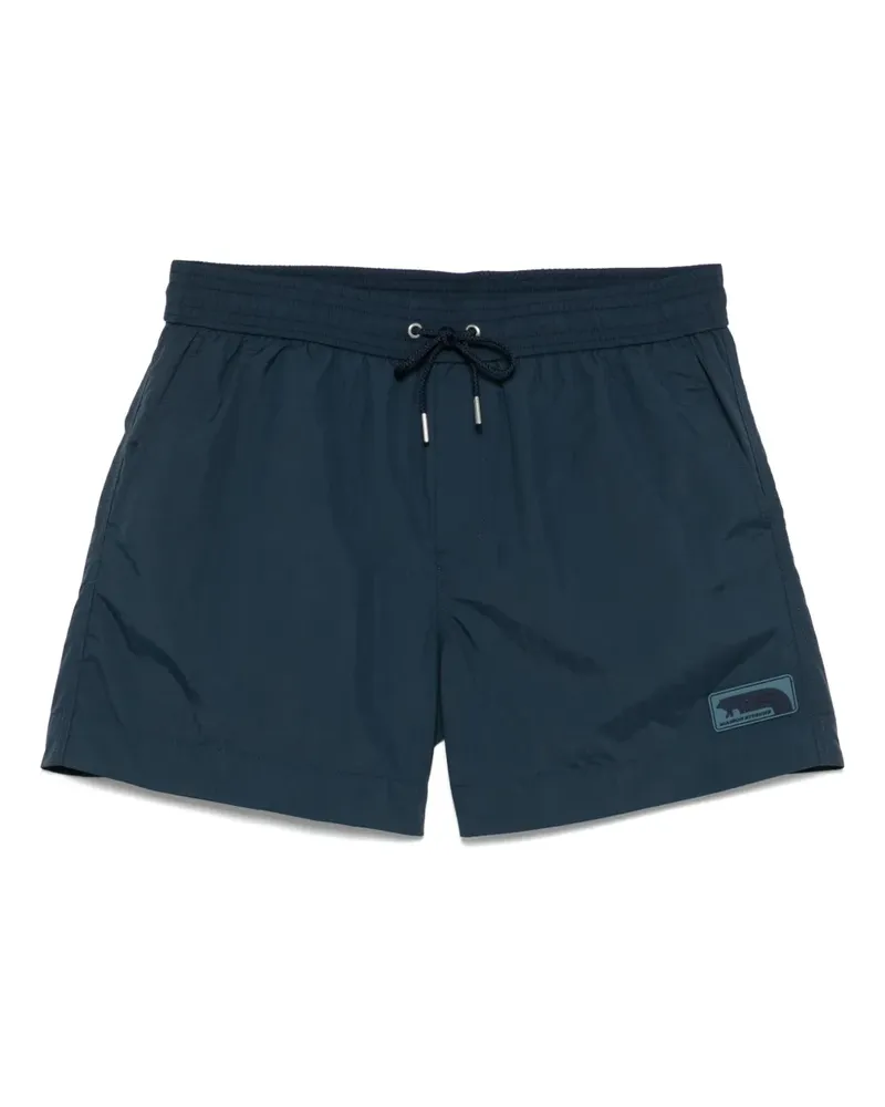 Kitsuné Flash Fox Badeshorts - Blau Blau