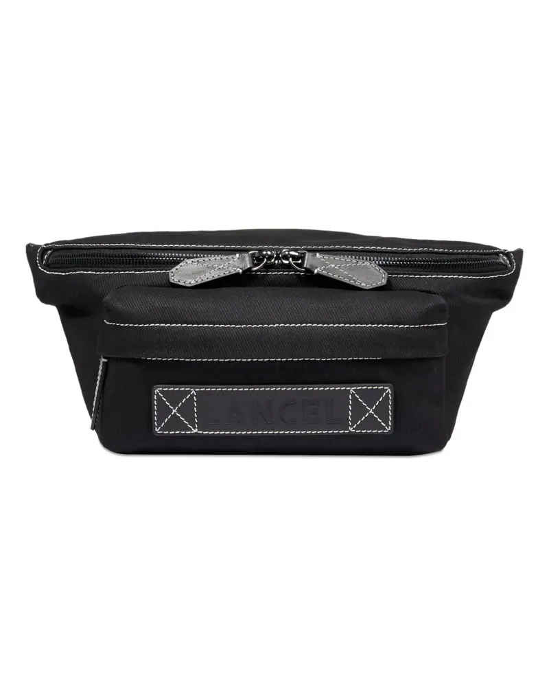 Lancel Gürteltasche mit Logo-Patch - Schwarz Schwarz