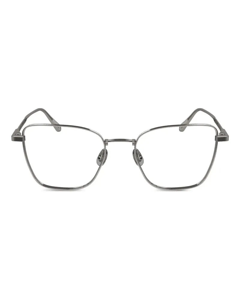 Calvin Klein Brille mit eckigem Gestell - Silber Silber