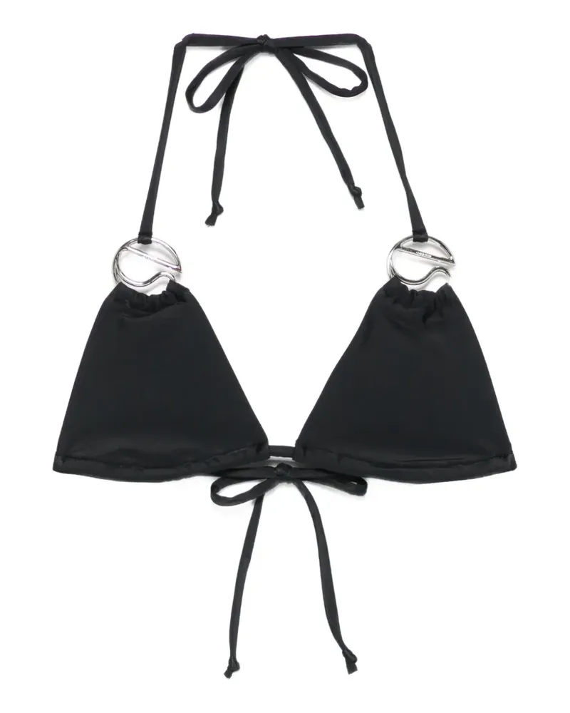 COPERNI logo-appliqué bikini top - Schwarz Schwarz