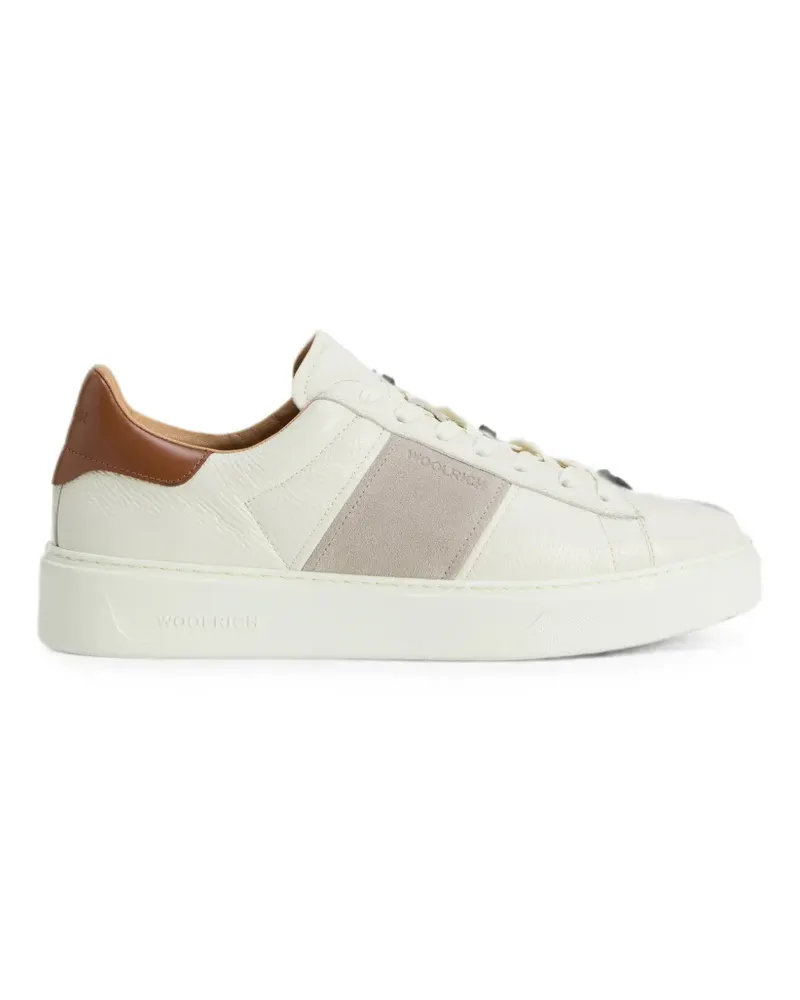 Woolrich Classic Court Sneakers - Weiß Weiß