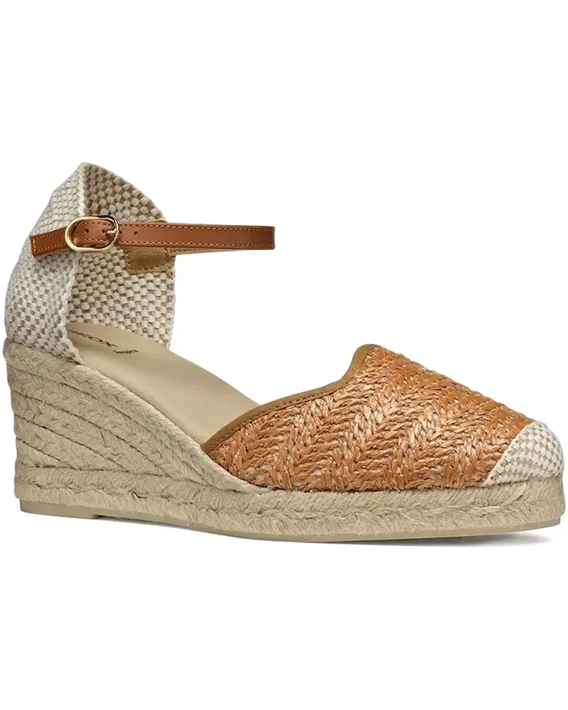 Geox Gewebte Gelsa Espadrilles - Braun Braun